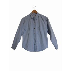 Pendleton Sophisticates Knockabouts Womens Blue Chambray Button Up Shirt Sz Med?